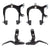 Brakes Sunlite Sunlite MX Side Pull Set Pair Black 69-96mm Dark Slate Gray