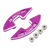 Burgtec Chainring Bash Guard - Double - Purple Rain