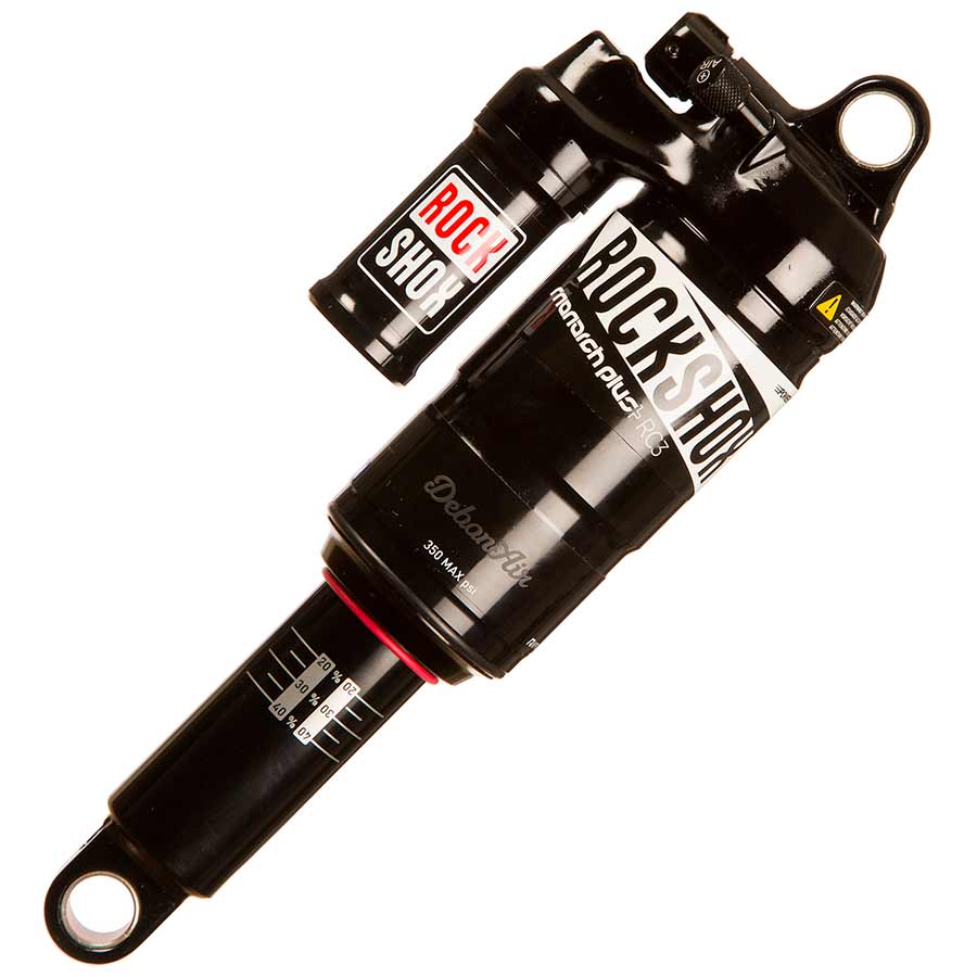 Rear Shocks RockShox RockShox Monarch Plus RC3 Rear Shock - DebonAir 8.25x2.35" 210x60mm Fits 2012-2016 Trek Slash 27.5" BLK B3 Light Gray