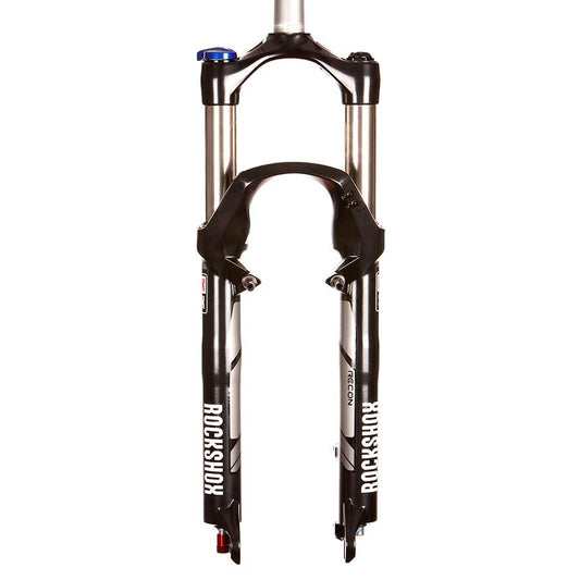 RockShox Recon Silver TK Suspension Fork 26 Solo Air 100mm 1-1/8 Axle: QR Offset: 40mm Black