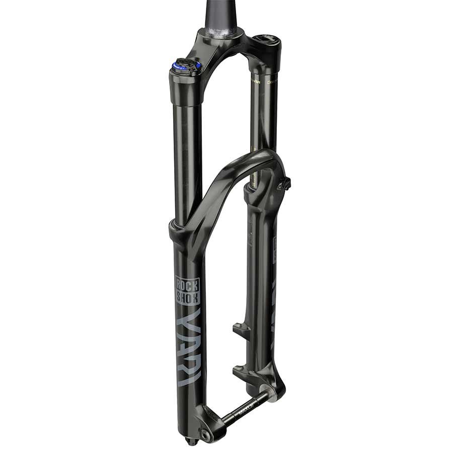 Suspension Fork RockShox RockShox Yari RC Suspension Fork - 27.5" 160 mm 15 x 110 mm 46 mm Offset BLK B3 Dark Slate Gray
