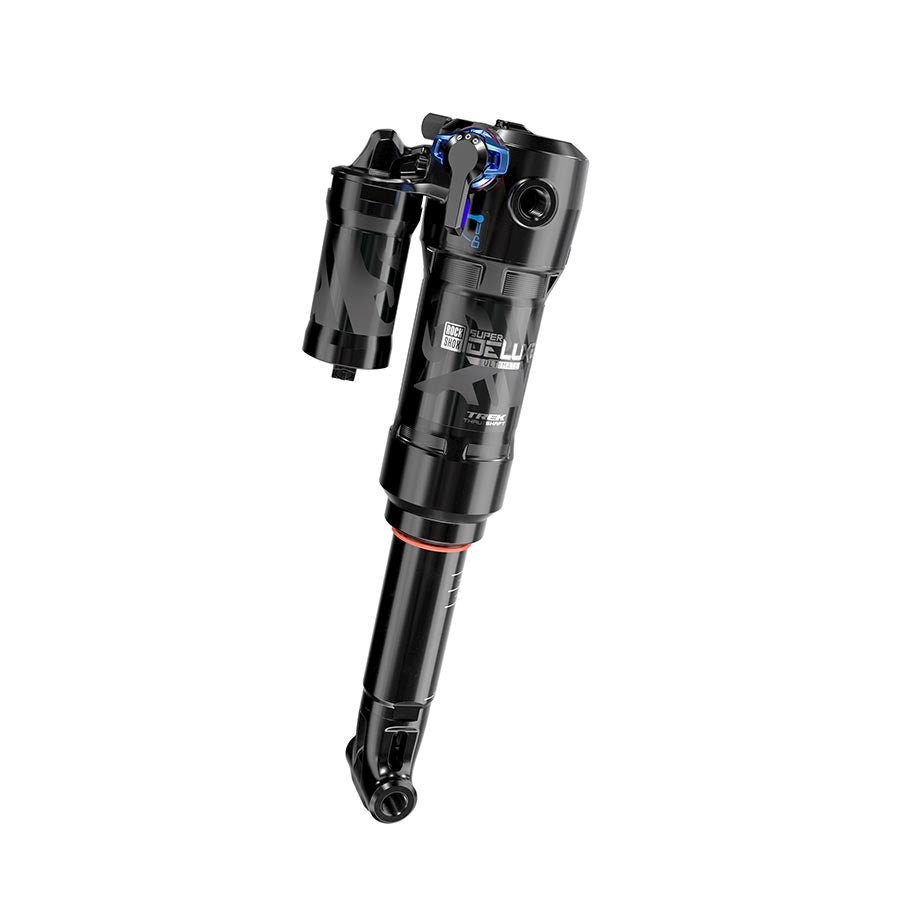 Rear Shocks RockShox RockShox Super Deluxe Thru Shaft RCT Rear Shock - 230 x 62.5mm Medium Reb/Comp 380lb L/O Force Trunnion C1 Dark Slate Gray