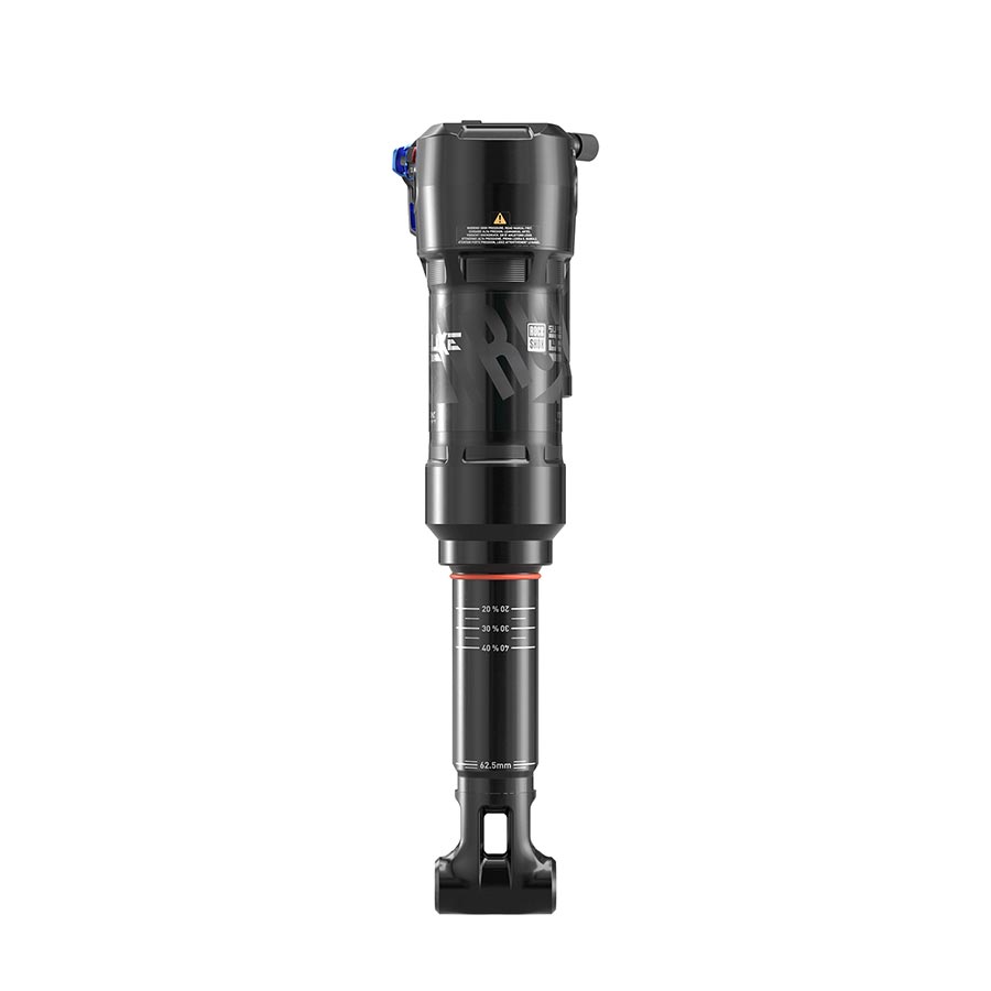 Rear Shocks RockShox RockShox Super Deluxe Thru Shaft RCT Rear Shock - 230 x 57.5mm Medium Reb/Comp 380lb L/O Force Trunnion C1 Dark Slate Gray