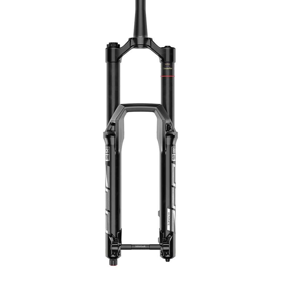 Suspension Fork RockShox RockShox ZEB Ultimate RC2 A2 Suspension Fork 27.5 DebonAir+ 160mm 1-1/8-1.5 15x110mm TA Rake: 44mm Black Dark Slate Gray