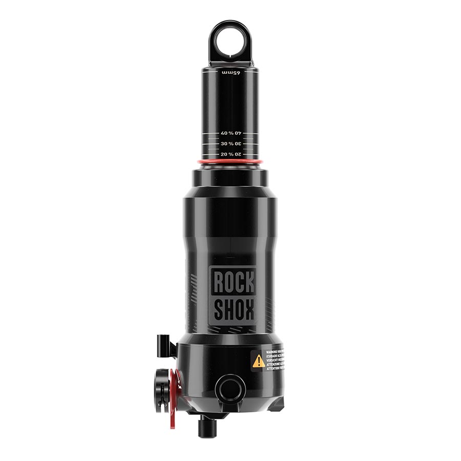 Rear Shocks RockShox RockShox Deluxe Nude RL3 C1 Rear shock 165x45 Shaft Eyelet: Trunnion Body Eyelet: Standard Progressive 0Pos/0Neg Tokens W/1 Efficiency Token LM Tune430 Lockout Dark Slate Gray