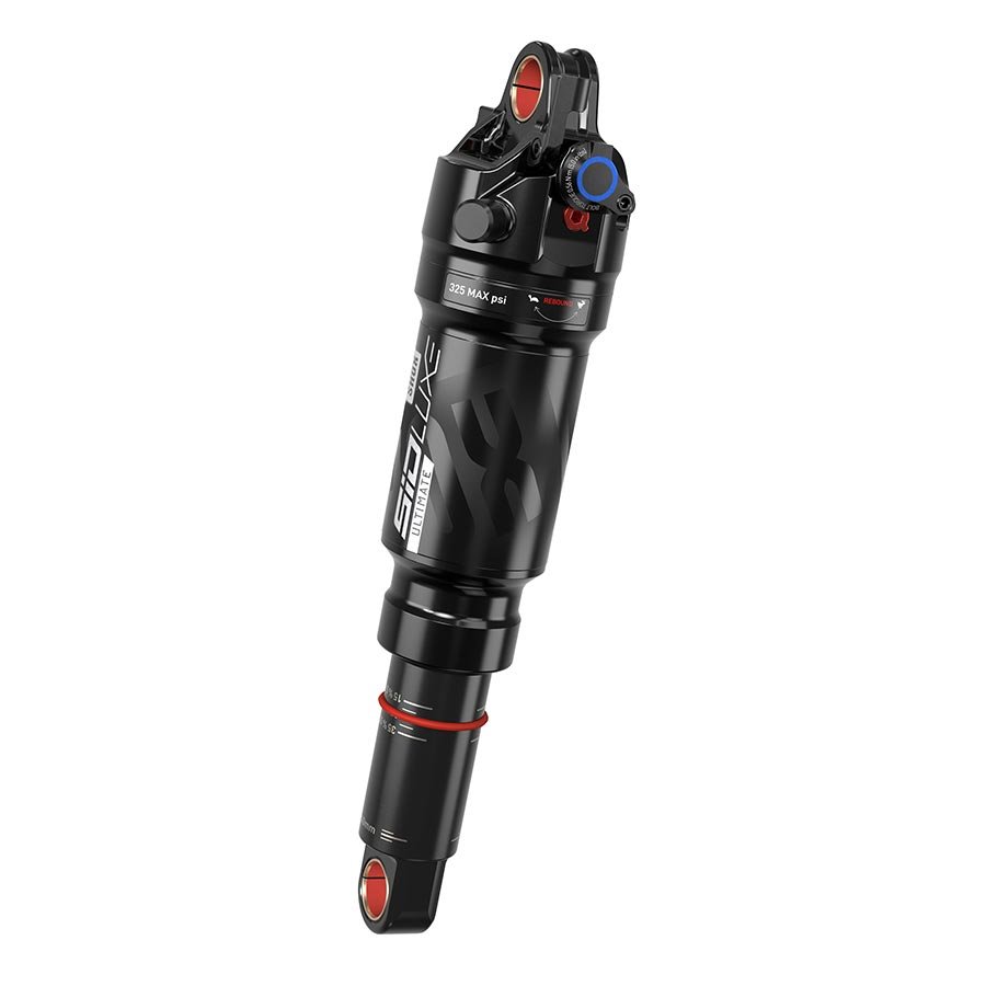Rear Shocks RockShox RockShox SIDLuxe Ultimate Rear Shock - 190 x 42.5 mm SoloAir 1 Token Reb57/Comp30 L/O8 3P Remote Standard A2 SantaCruz Blur 2022+ Dark Slate Gray