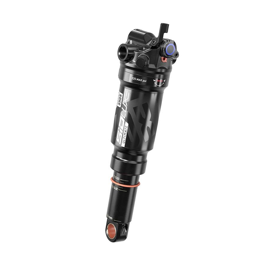 Rear Shocks RockShox RockShox SIDLuxe Ultimate Rear Shock - 190 x 40 mm SoloAir Reb29/Comp25 L/O8 3P Remote Standard A2/V2 SBC Epic Evo 2021+ Dark Slate Gray