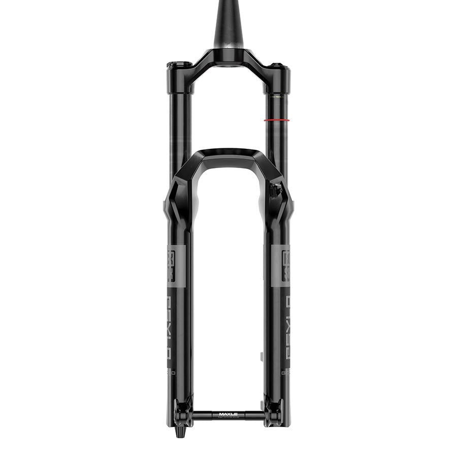 Suspension Fork RockShox RockShox Psylo Gold Isolator RC Suspension Fork - 27.5" 130 mm 15 x 110 mm 44 mm Offset Gloss BLK A1 Dim Gray