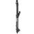 Suspension Fork RockShox RockShox Domain Gold C1 Suspension Fork 27.5 DebonAir 150mm 1-1/8-1.5 15x110mm TA Rake: 44mm Black Dim Gray