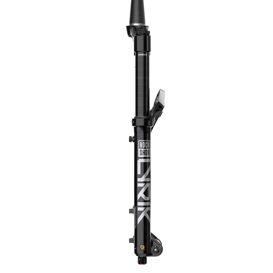 Suspension Fork RockShox RockShox Lyrik Ultimate Charger 3.1 RC2 Suspension Fork - 27.5" 150 mm 15 x 110 mm 37 mm Offset Gloss BLK D2 Dark Slate Gray