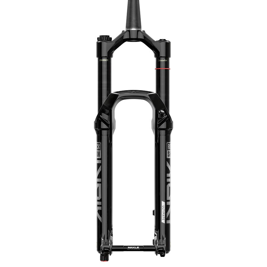 Suspension Fork RockShox RockShox Lyrik Ultimate Charger 3.1 RC2 Suspension Fork - 29" 150 mm 15 x 110 mm 44 mm Offset Gloss BLK D2 Dark Slate Gray