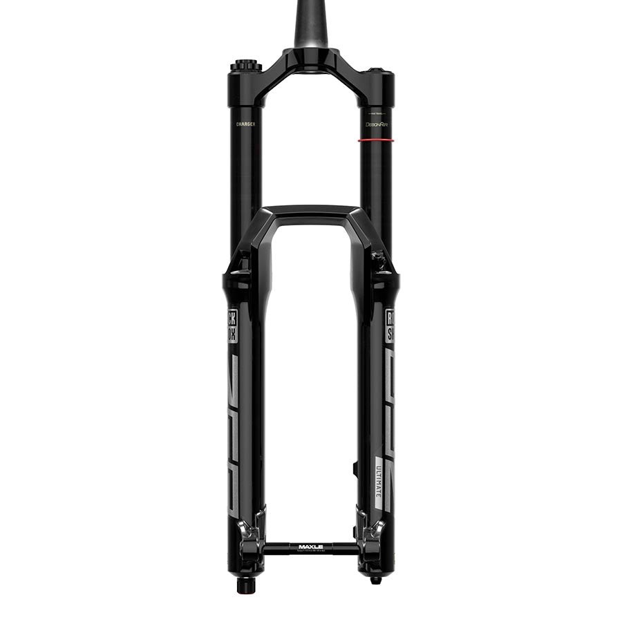 Suspension Fork RockShox RockShox ZEB Ultimate Charger 3.1 RC2 Suspension Fork - 27.5" 180 mm 15 x 110 mm 44 mm Offset BLK A3 Dark Slate Gray