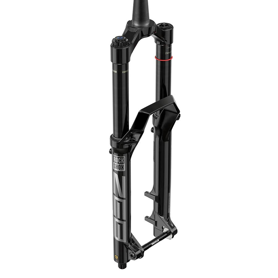 Suspension Fork RockShox RockShox ZEB Ultimate Charger 3.1 RC2 Suspension Fork - 27.5" 170 mm 15 x 110 mm 44 mm Offset BLK A3 Dark Slate Gray