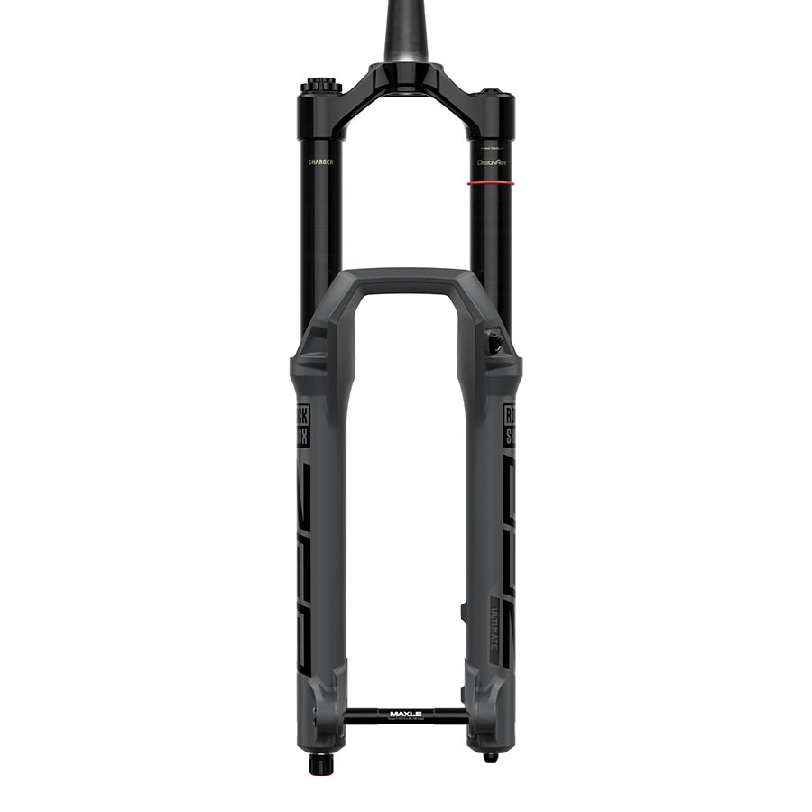 Suspension Fork RockShox RockShox ZEB Ultimate Charger 3.1 RC2 Suspension Fork - 29" 160 mm 15 x 110 mm 44 mm Offset Gray A3 Dark Slate Gray