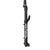 Suspension Fork RockShox RockShox Pike Ultimate C2 Suspension Fork 27.5 DebonAir+ W/ButterCups 130mm 1-1/8-1.5 15x110mm TA Rake: 37mm Black Dark Slate Gray