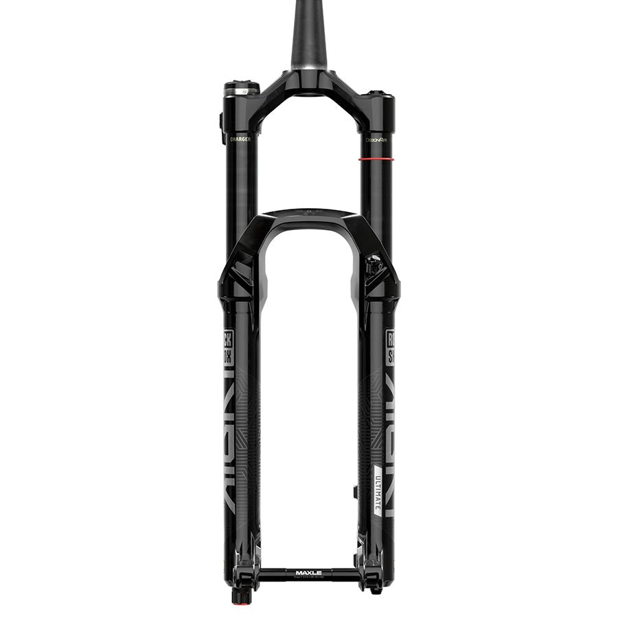 Suspension Fork RockShox RockShox Lyrik Ult Flight Attendant A3 Suspension Fork 29 DebonAir+ W/ButterCups 160mm 1-1/8-1.5 15x110mm TA Rake: 44mm Black Remote: Sold Separately Dark Slate Gray