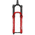 Suspension Fork RockShox RockShox Lyrik Ultimate Flight Attendant Charger 3.1 Suspension Fork - 29" 160 mm 15 x 110 mm 44 mm Offset Electric Red A3 Brown