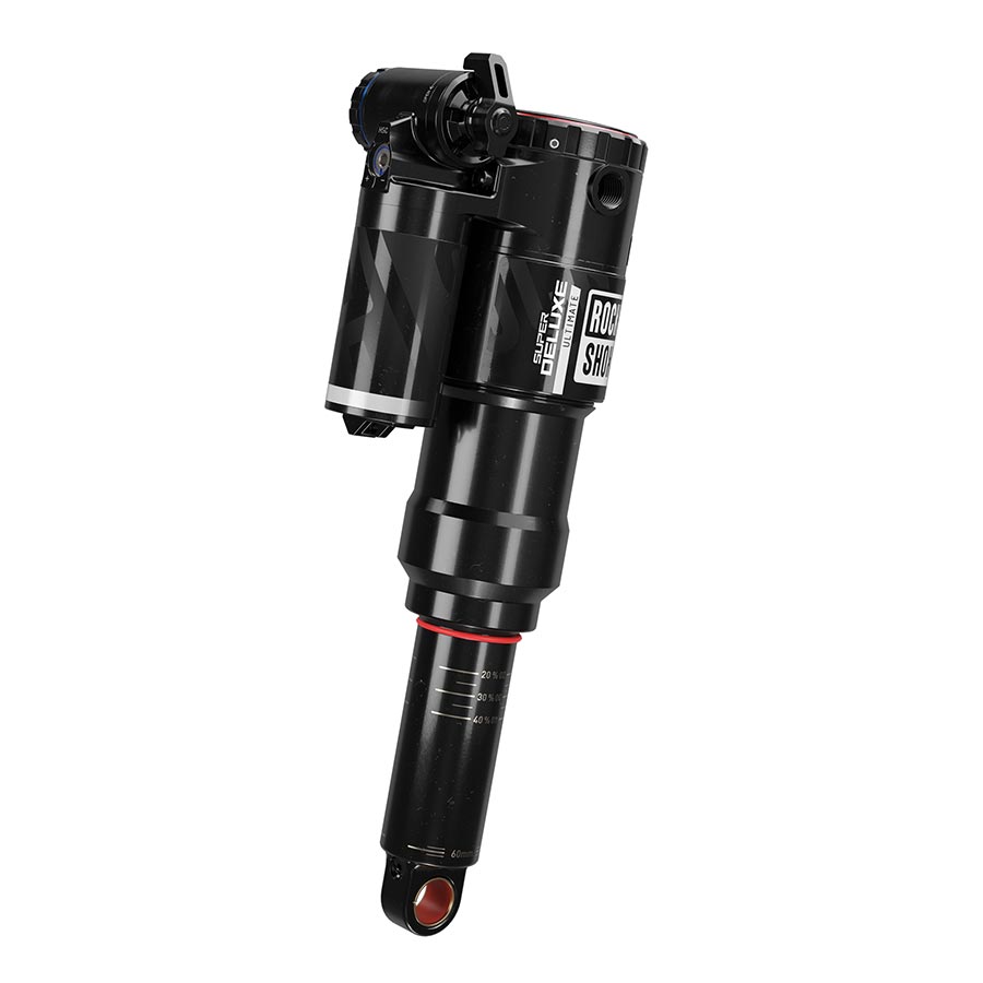 Rear Shocks RockShox RockShox Super Deluxe Ultimate RC2T Rear Shock - 165 x 45 mm Linear Air 0 Neg/2 Pos Token Reb 55 / Comp 30 L/O4 Standard Trunnion C2 Black
