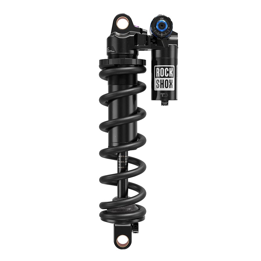 Rear Shocks RockShox RockShox Vivid Coil Ultimate RC2T Rear Shock - 210 x 55 mm Reb 55 / Comp 30 L/O2 Standard C1 Dark Slate Gray