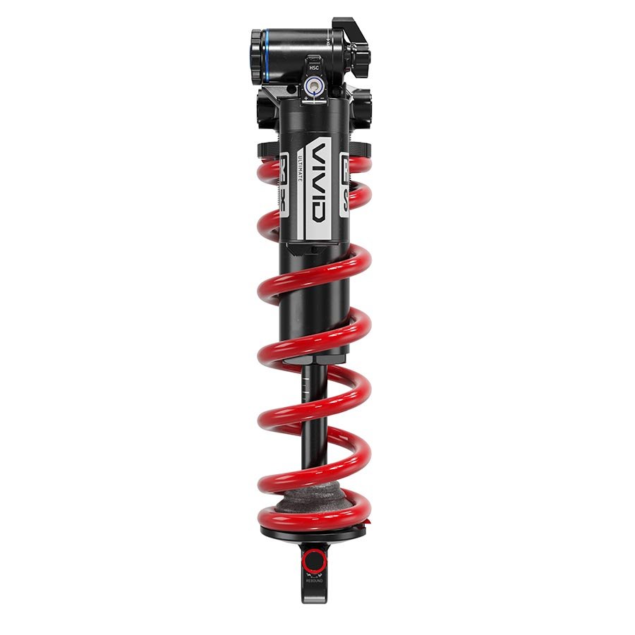 Rear Shocks RockShox RockShox Vivid Ulti Coil RC2T Shock (165x45mm) Trunnion Mount Dark Slate Gray