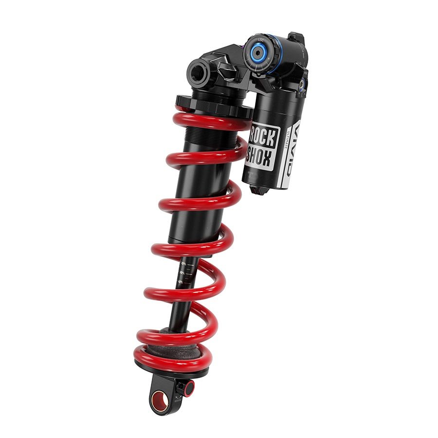 Rear Shocks RockShox RockShox Vivid Coil Ultimate C1 Rear shock 205x60 Shaft Eyelet: Standard Body Eyelet: Trunnion Reb25/Comp26 Adj Hydraulic Bottom Out Lockout 2 Dark Slate Gray