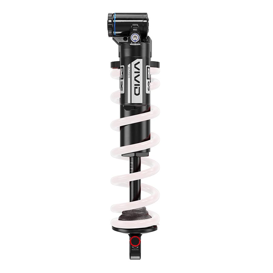 Rear Shocks RockShox RockShox Vivid Coil Ultimate DH C1 Rear shock 225x72.5 Shaft Eyelet: Standard Body Eyelet: Trunnion Reb55/Comp30 Adj Hydraulic Bottom Out Misty Rose