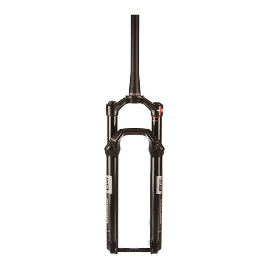Suspension Fork RockShox RockShox Reba Gold 2P Remote B1 Suspension Fork 29 DebonAir 100mm 1-1/8-1.5 15x110mm TA Rake: 44mm Black Remote: Sold Separately Dark Slate Gray
