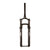 Suspension Fork RockShox RockShox Reba Gold Taper 29" 3-Position 15x110 120mm Black Dark Slate Gray