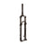 Suspension Fork RockShox RockShox SID SL Select 2P Remote E1 Suspension Fork 29 DebonAir 100mm 1-1/8-1.5 15x110mm TA Rake: 44mm Black Remote: Sold Separately Dark Slate Gray