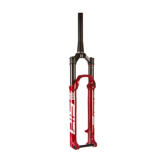Suspension Fork RockShox RockShox SID SL Ultimate 2P Remote E1 Suspension Fork 29 DebonAir 100mm 1-1/8-1.5 15x110mm TA Rake: 44mm Red Remote: Sold Separately Light Gray