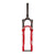 Suspension Fork RockShox RockShox SID SL Ultimate 3P Remote E1 Suspension Fork 29 DebonAir 100mm 1-1/8-1.5 15x110mm TA Rake: 44mm Red Remote: Sold Separately Dark Slate Gray