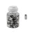 Cables and Housing Sunlite Sunlite Cable Ferrules Brake 5mm Alloy Silver Bottle of 200 Gray