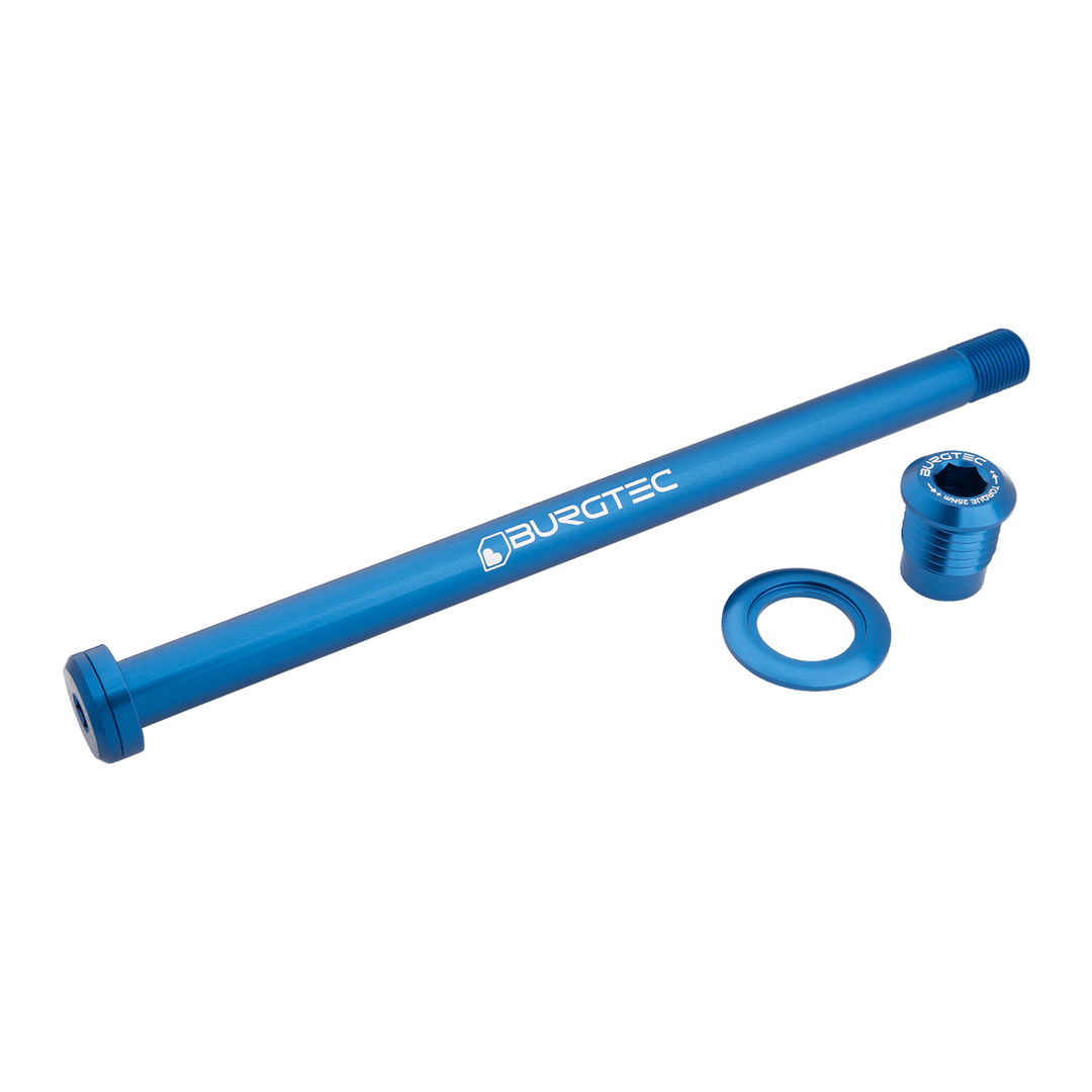 Burgtec Orbea 186mm Rear Axle - Deep Blue