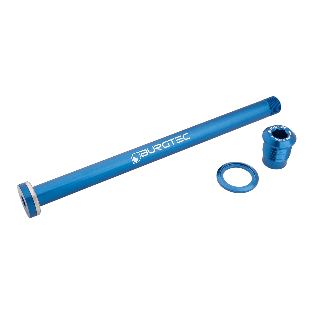 Burgtec Giant 169.5mm Rear Axle - Deep Blue