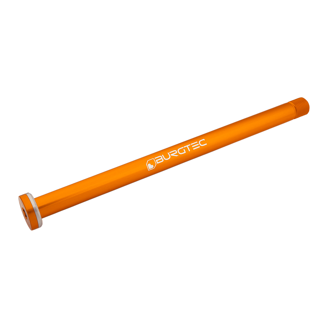 Burgtec Giant 183.5mm Rear Axle - Iron Bro Orange