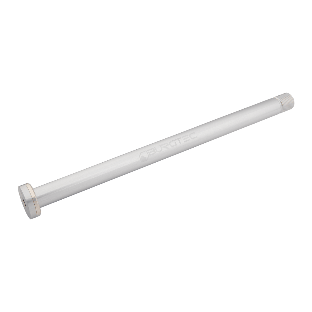 Burgtec Giant 183.5mm Rear Axle - Rhodium Silver
