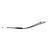 Black ops Detangler Rotor Cable Upper 7.5-9.5` 1.5mm Black