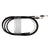 Black ops Detangler Rotor Cable Lower Dual Cable 1.5mm Black