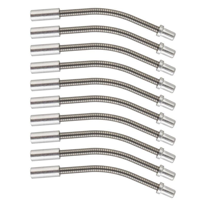 Cables and Housing Sunlite Sunlite Flexible V-Brake Cable Noodle  Bag of 10 Dark Gray