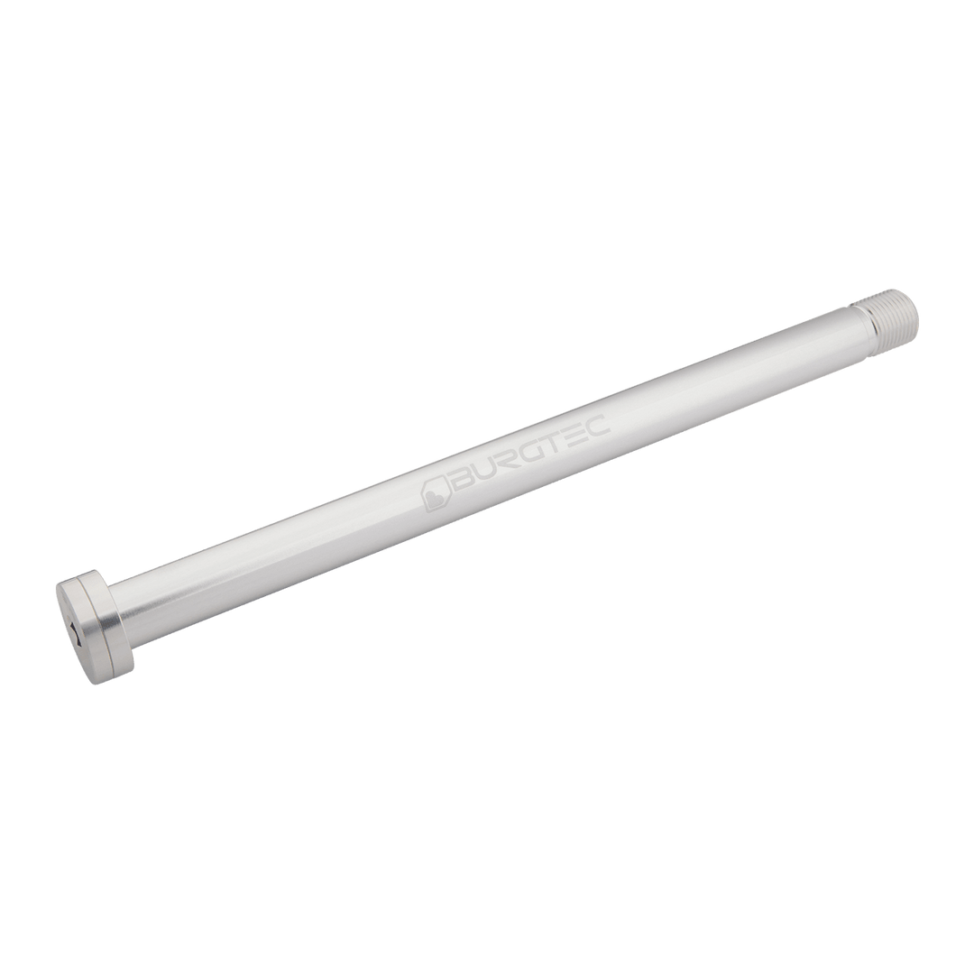 Burgtec Norco 174mm Rear Axle - Rhodium Silver