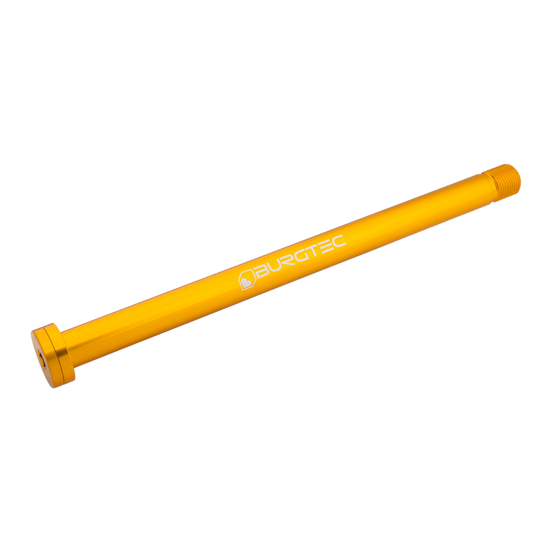Burgtec Norco 174mm Rear Axle - Burgtec Bullion Gold