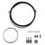 Cables and Housing Origin8 Origin8 SuperSlick Compressionless 1x Gear Cable/Housing Kit Rear 2500mm/2800mm 4mm/1.1mm Black MTB/Road Compressionless Dark Slate Gray