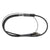 Black ops V2 Detangler Rotor Cable Lower 11` - X-Long 1.5mm Black