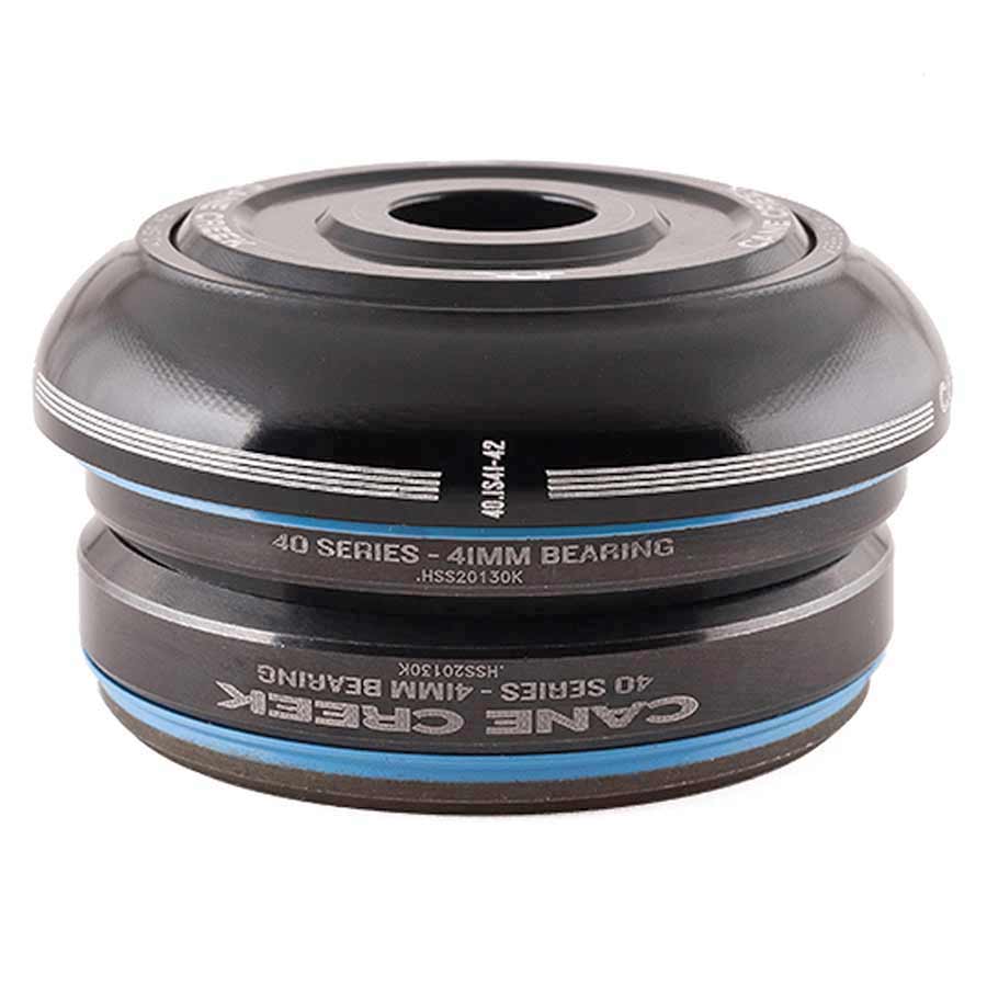 Headsets Cane Creek Cane Creek 40 IS41/28.6 / IS41/30 Short Cover Headset Black Dark Slate Gray
