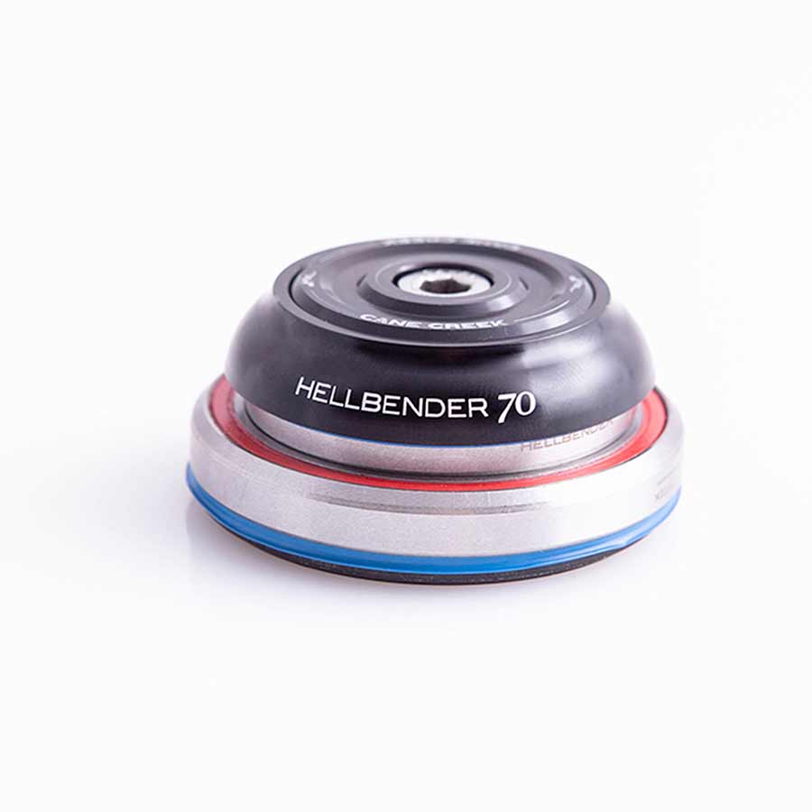 Headsets Cane Creek Cane Creek Hellbender 70 Headset IS42/28.6 IS52/40 Black Light Gray