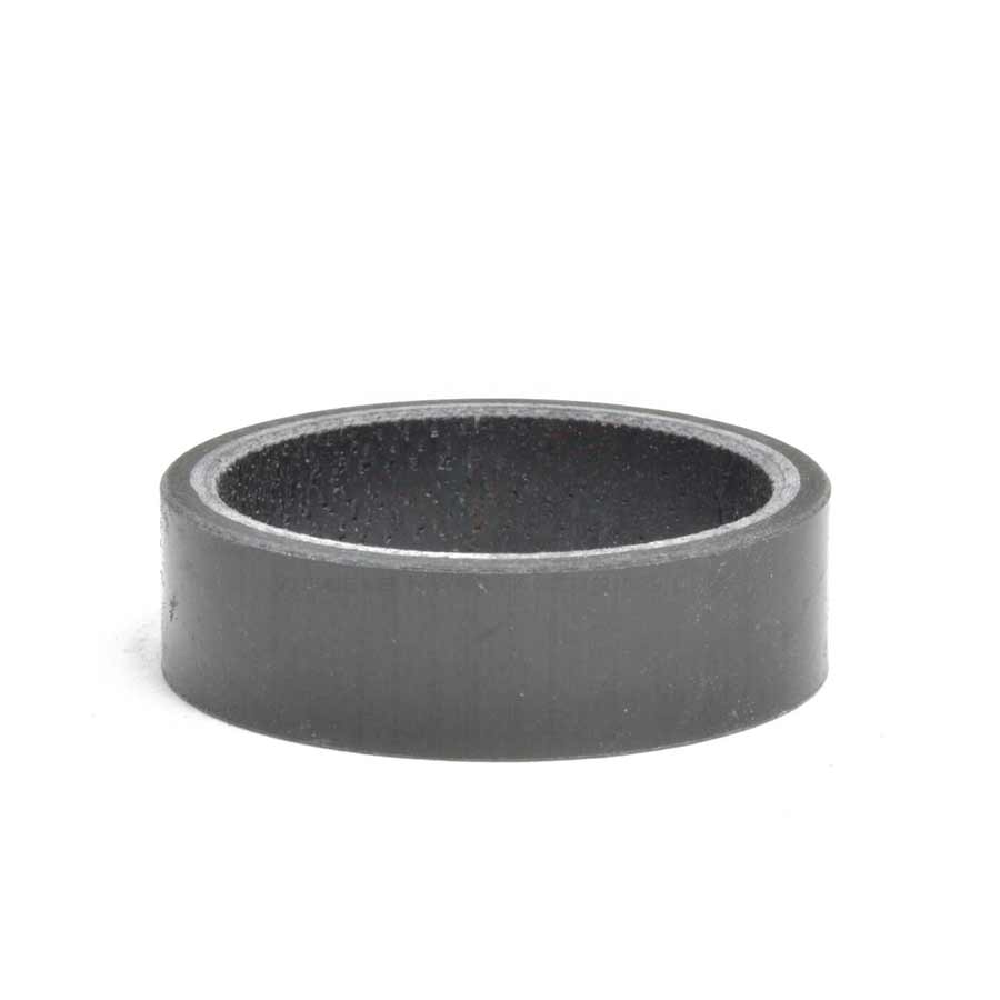 Headset Spacers Wheels Manufacturing Wheels Manufacturing Carbon Headset Spacer - 1-1/8" 10mm Gloss 5 pack Dim Gray