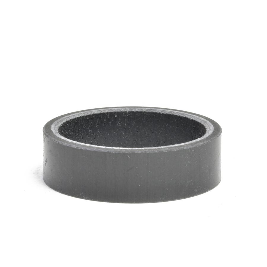 Headset Spacers Wheels Manufacturing Wheels Manufacturing Carbon Headset Spacer - 1-1/8" 10mm Gloss 1-each Dim Gray