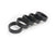 Headset Spacers Wheels Manufacturing Wheels Manufacturing Aluminum Headset Spacer - 1-1/8" 10mm Black 5-pack White Smoke