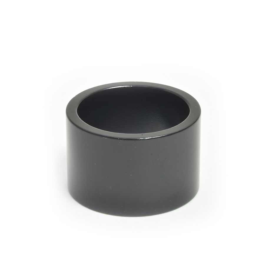 Headset Spacers Wheels Manufacturing Wheels Manufacturing Aluminum Headset Spacer - 1-1/8" 20mm Black 1-each Dark Slate Gray