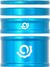 Headset Spacers Industry Nine Industry Nine Headset Combo Spacer Kit 1-1/8" Set/4 Turquoise Light Sea Green
